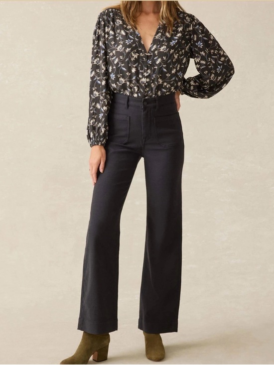 Faherty Pants - Faherty Stretch Terry Patch Pocket Pant